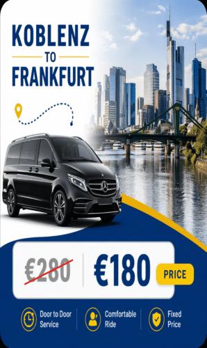 Flughafentransfer Koblenz nach Frankfurt