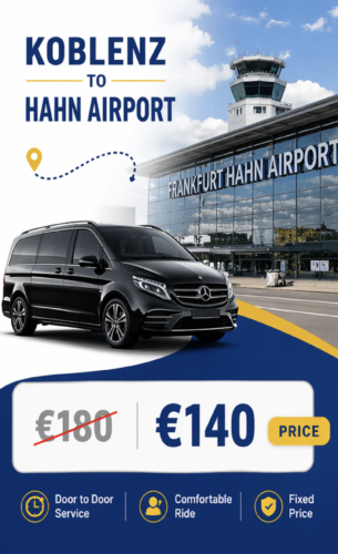 Flughafentransfer Koblenz nach hahn airport